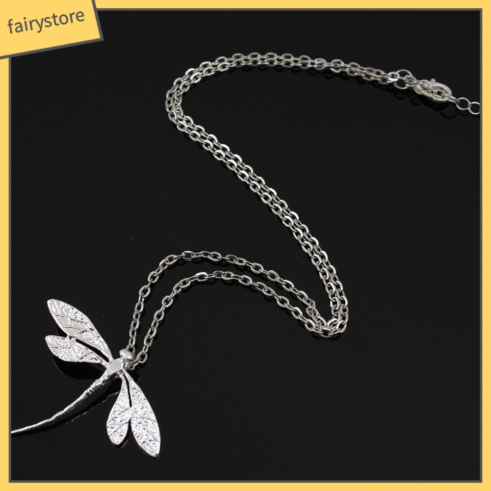 Dây chuyền mặt hình chuồn chuồn thời trang cho nữ