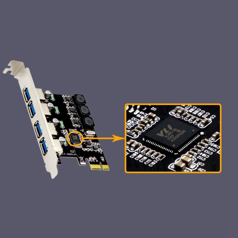 Thẻ Mở Rộng Pci 4 Cổng Usb 3.0 Pci-E Usb 3.0 4 X Usb 3.0 | BigBuy360 - bigbuy360.vn