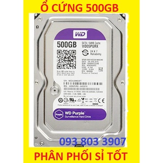Ổ cứng hdd 500gb tím, chuyên dụng cho camera/ hdd seagate sky 500g - phân phối ổ cứng 500gb