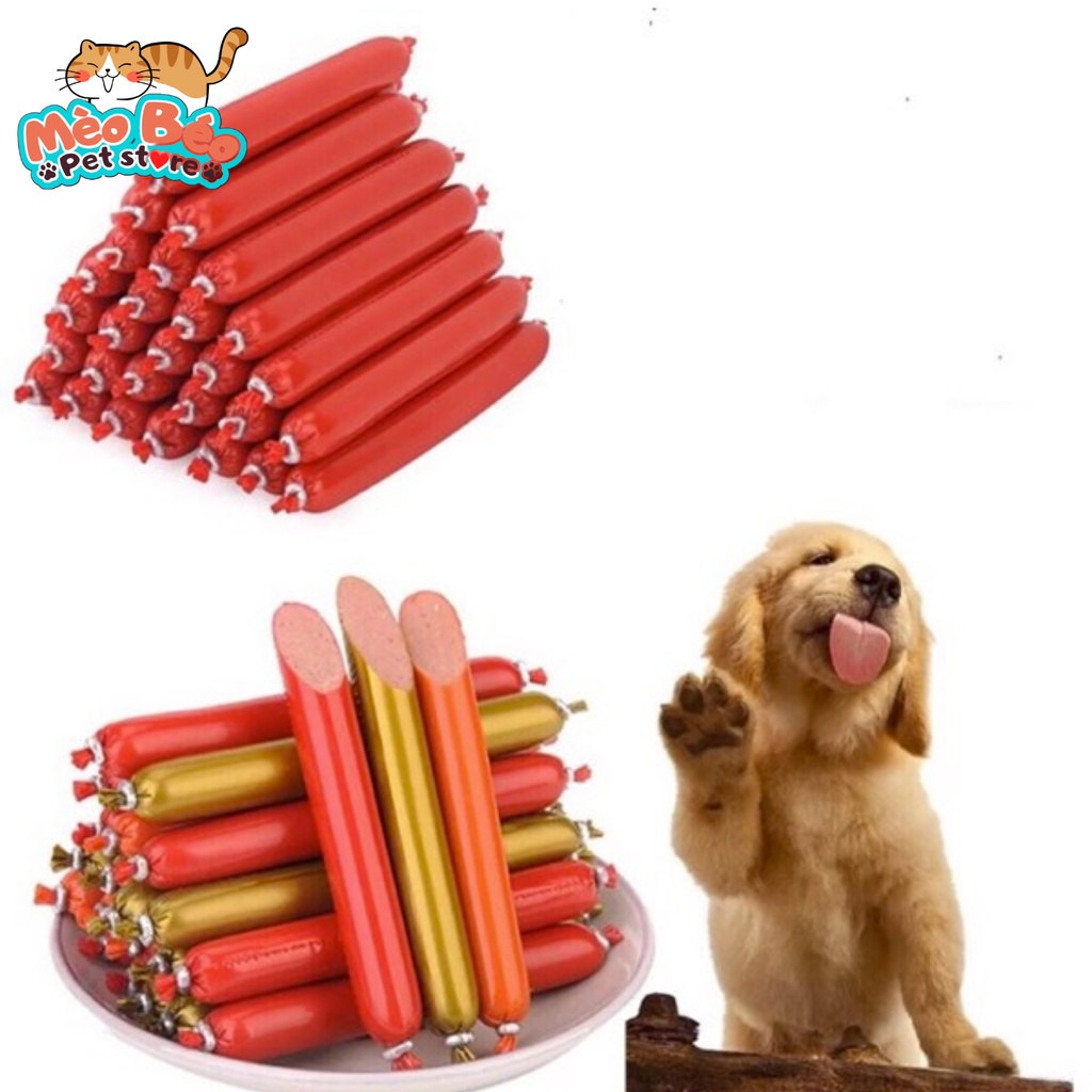 Xúc xích cho thú cưng 3 vị thơm ngon - Bò, Gà, Vịt