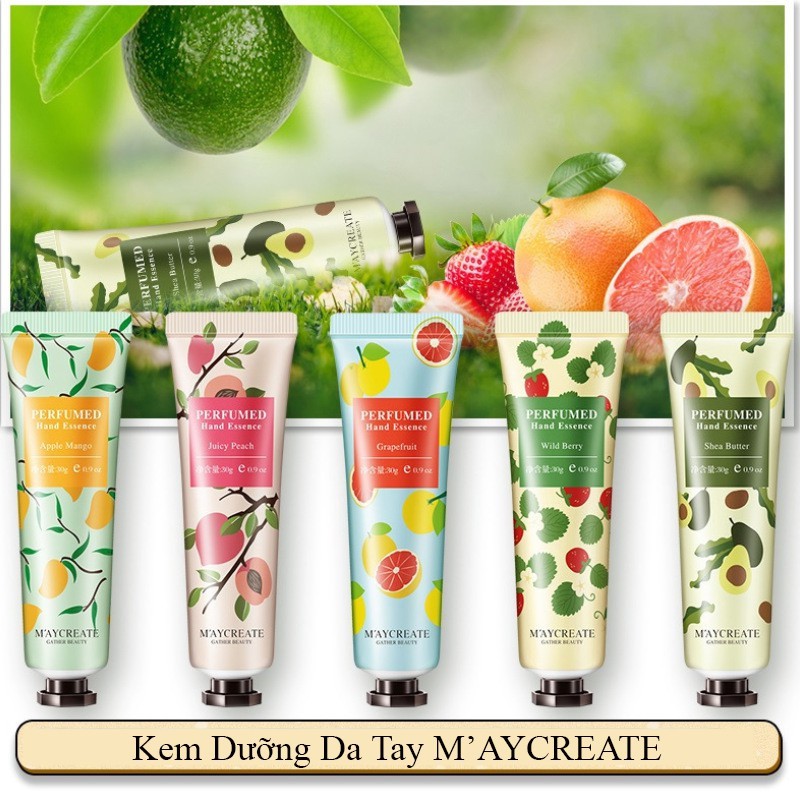 Kem dưỡng da tay Maycreate mềm mịn nội địa Trung chính hãng