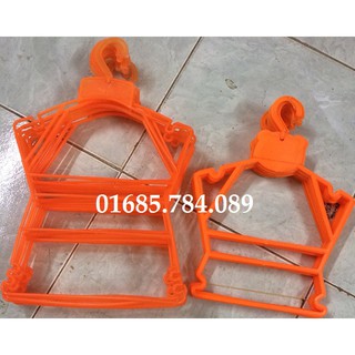 Móc Trẻ Em 50C Bộ To và 25C Bộ Bé Cam Treo Đồ Bộ Trẻ Em dành các shop thời trang cửa hàng treo đôg bộ váy áo rời