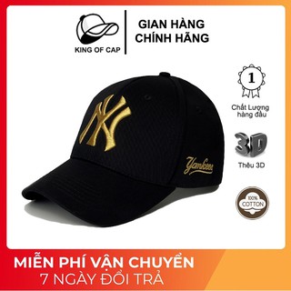 Nón lưỡi trai NY đen Cao cấp full hộp chính hãng.