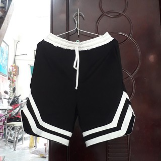 Quần short thun nữ double v