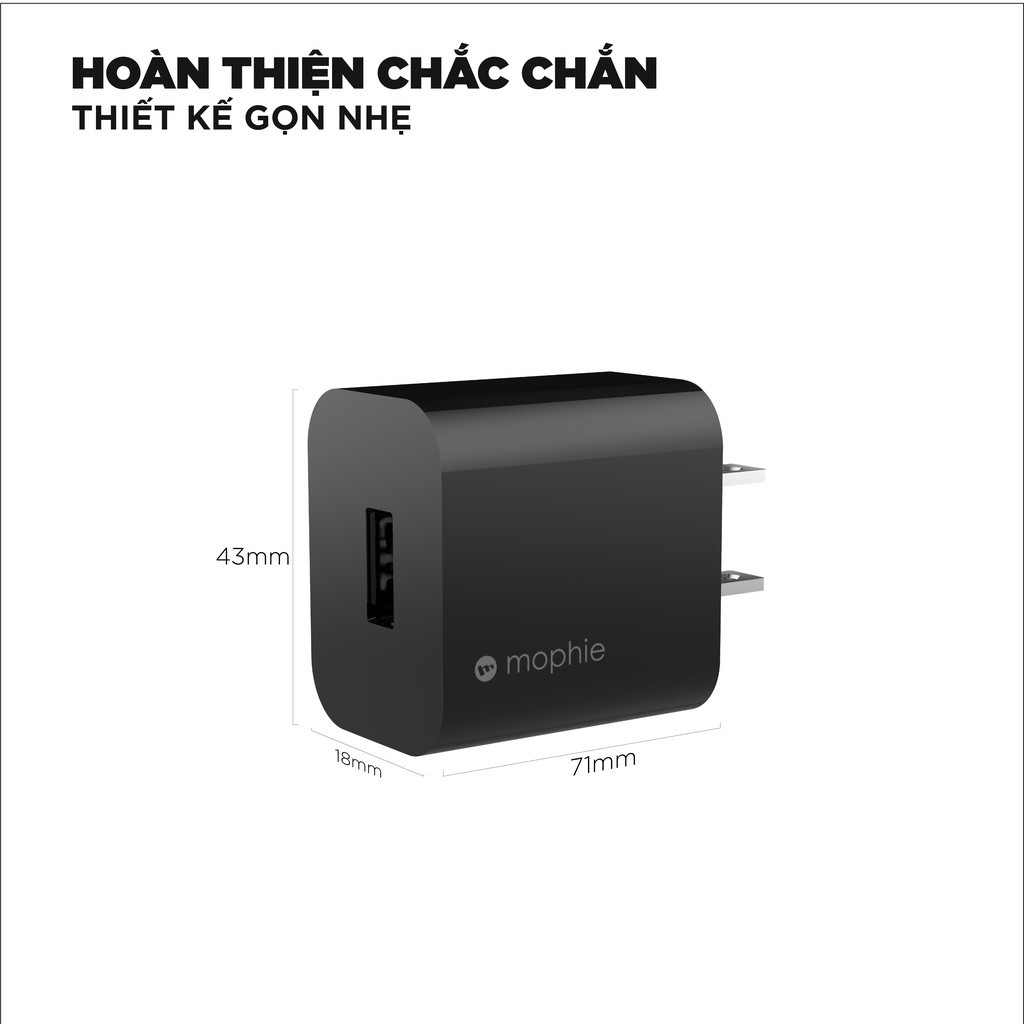 Sạc nhanh Mophie 10W