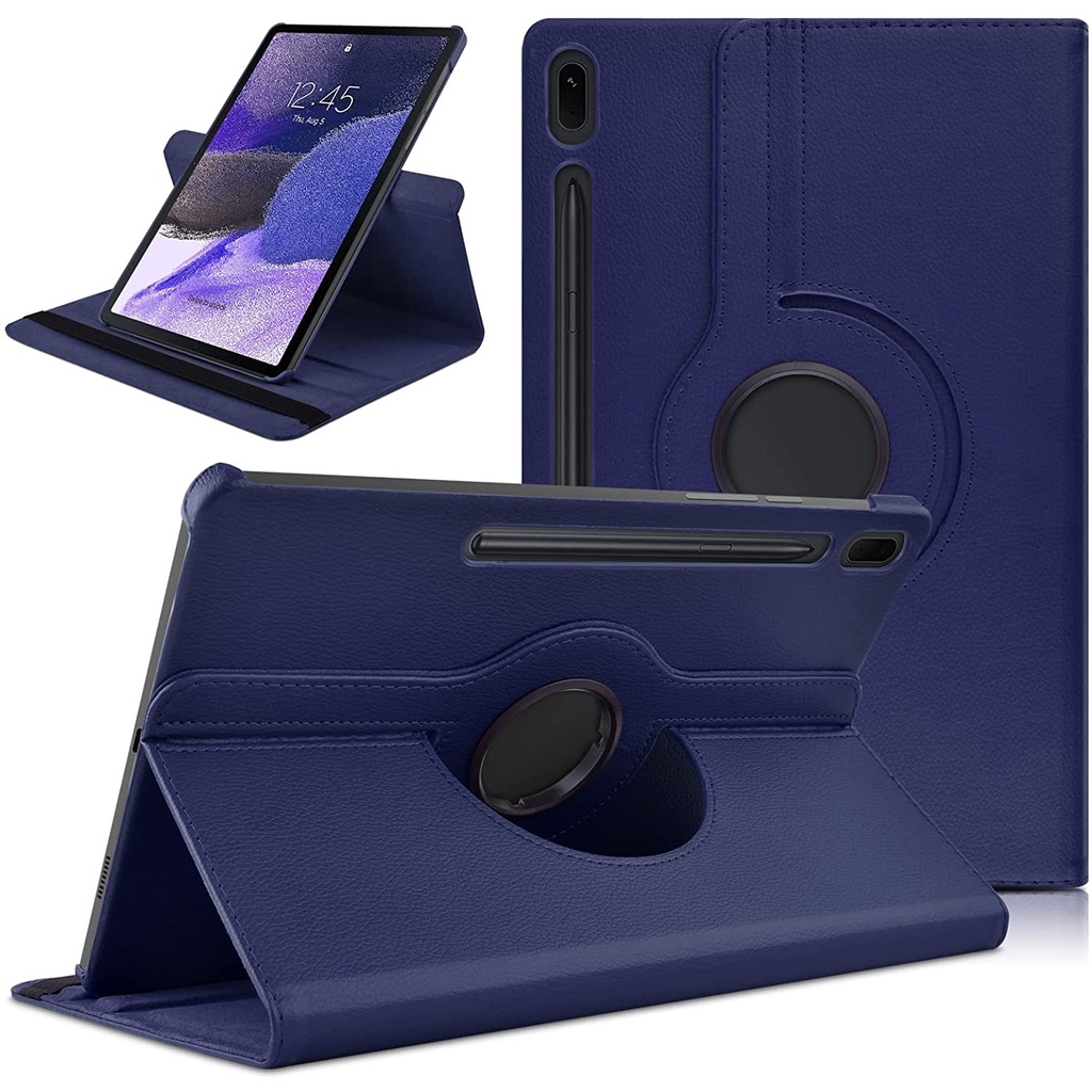 Ốp Máy Tính Bảng Da Đế Lật Xoay 360 Độ Cho Samsung Galaxy Tab S8 S7 S6 Lite Tab A8 A7 Lite 8.7 A 10.1 8.0 X700 X200 T220