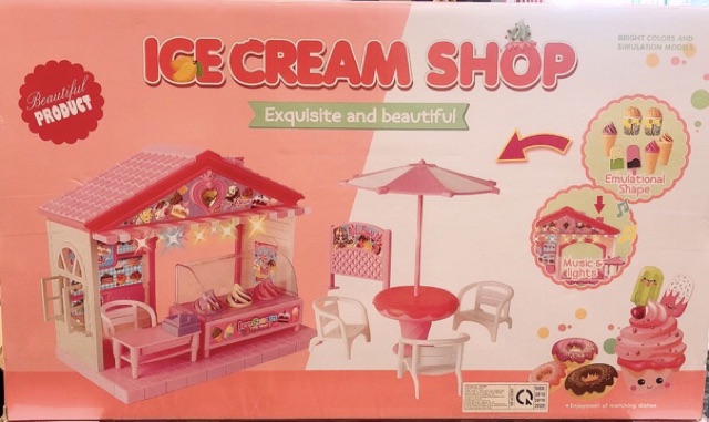 Đồ chơi Ice Cream Shop Kem Xe Kem Máy tính tiền Kem 5929/ 5930