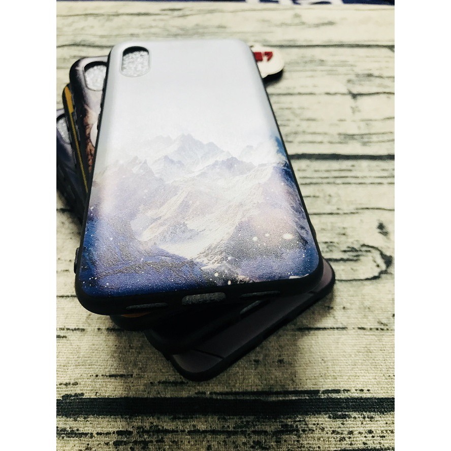[Freeship toàn quốc từ 50k] ỐP LƯNG XIAOMI MI 8 PRO ỐP DẺO HÌNH CAO CẤP VIỀN ĐEN
