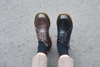 GIÀY DR.MARTENS 1461 DA BÒ THẬT CHO NAM