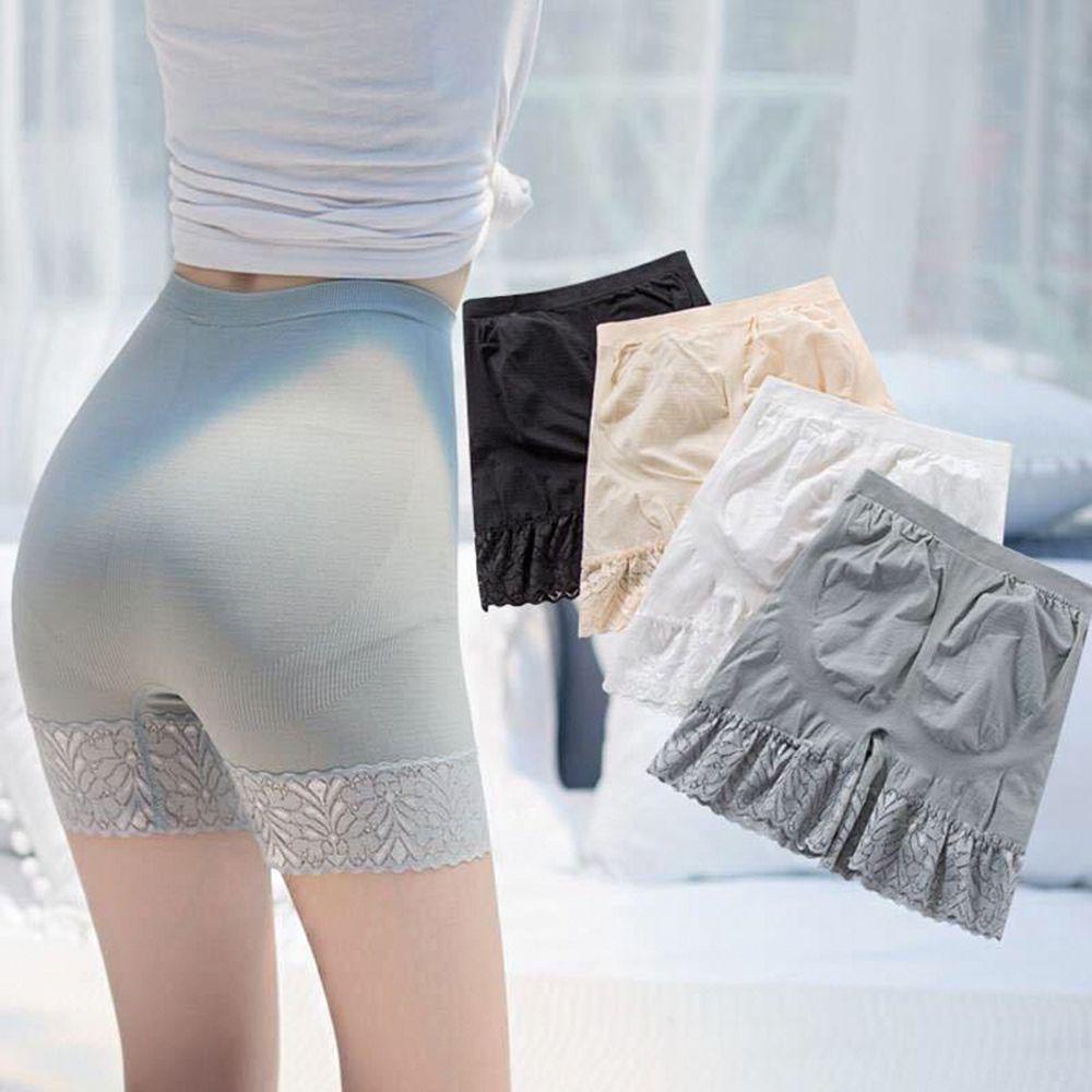 Quần Short Mặc Ngủ Bảo Hộ Lưng Cao Dáng Ôm Nhiều Màu Sắc Tùy Chọn Thời Trang Cho Nữ