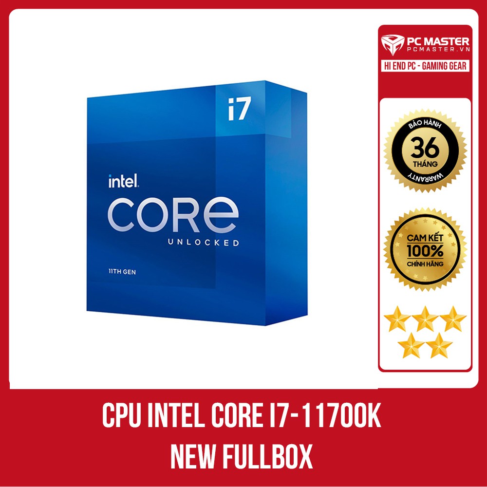 CPU Intel Core i7 11700K - Hàng New Fullbox chính hãng - giá siêu tốt