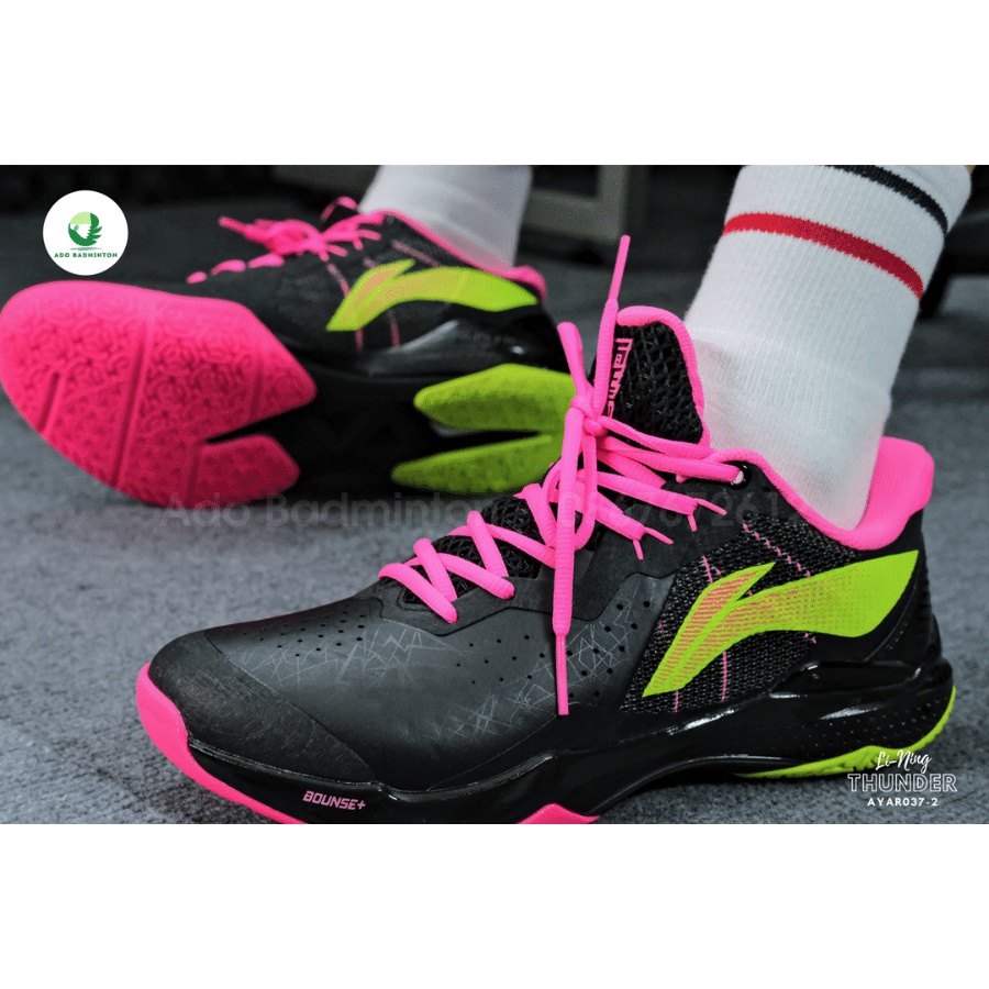 Giày thi đấu chuyên nghiệp cầu lông Li-Ning nam Thunder AYAR037-2