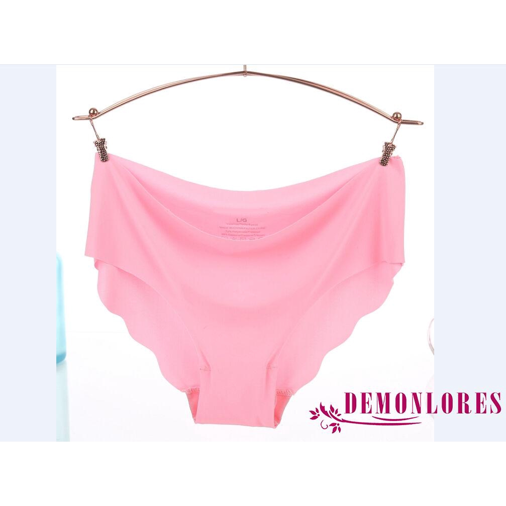 Quần lót nữ vải mềm không đường may màu sắc ngọt ngào