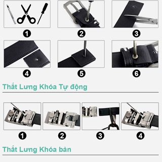 Đinh Đụt Lổ Thắt Lưng Dây Nịt 3.5li