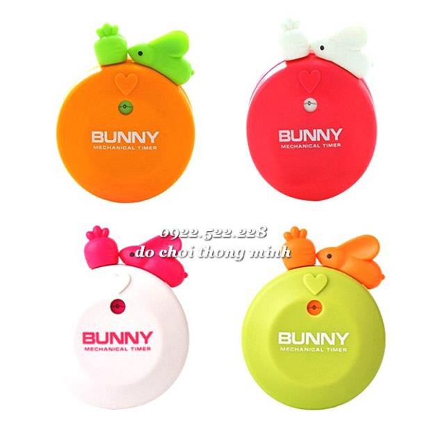 Đồng hồ đếm ngược Bunny - Thỏ ăn cà rốt - giúp bé yêu học quản lý thời gian