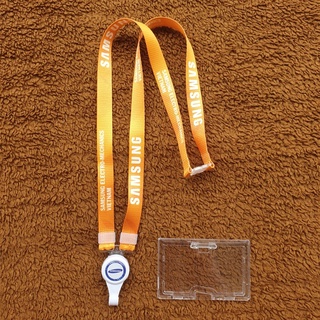 Dây đeo thẻ Samsuung Mechanic màu cam
