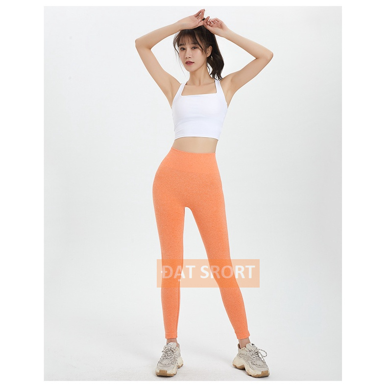 Quần Dài Thể Thao Nữ ,Vải Polyester,  Chun Mông , Cạp Cao , Thấm Hút Tốt , Phù Hợp Mặc Đi Chơi , Tập Thể Thao , Yoga , G