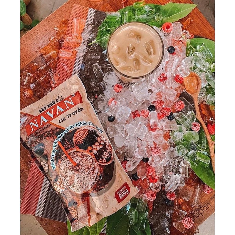 GIÁ SỈ - Túi 8OOGR ngũ cốc Navan 7vị date luôn mới