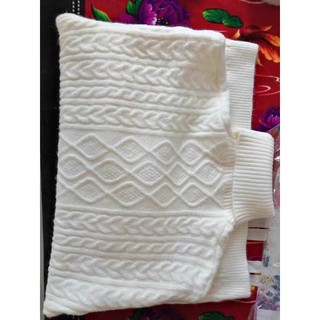 Áo len cổ lọ dáng dấu quần