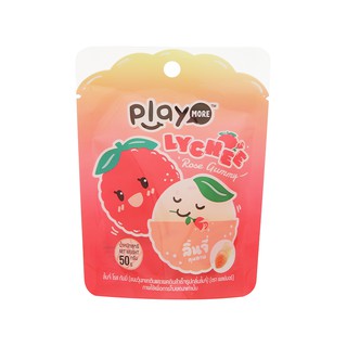 Kẹo dẻo hương vải Play More Lychee gói 50g