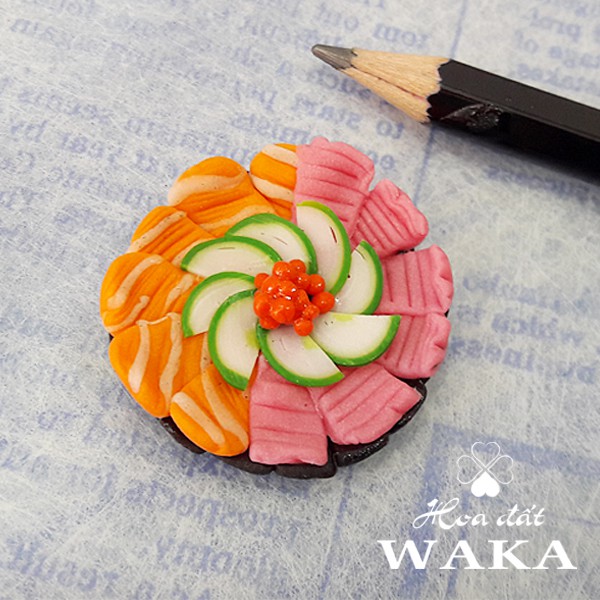 Sashimi Nhật Mini Food 01- Mô hình 1/12