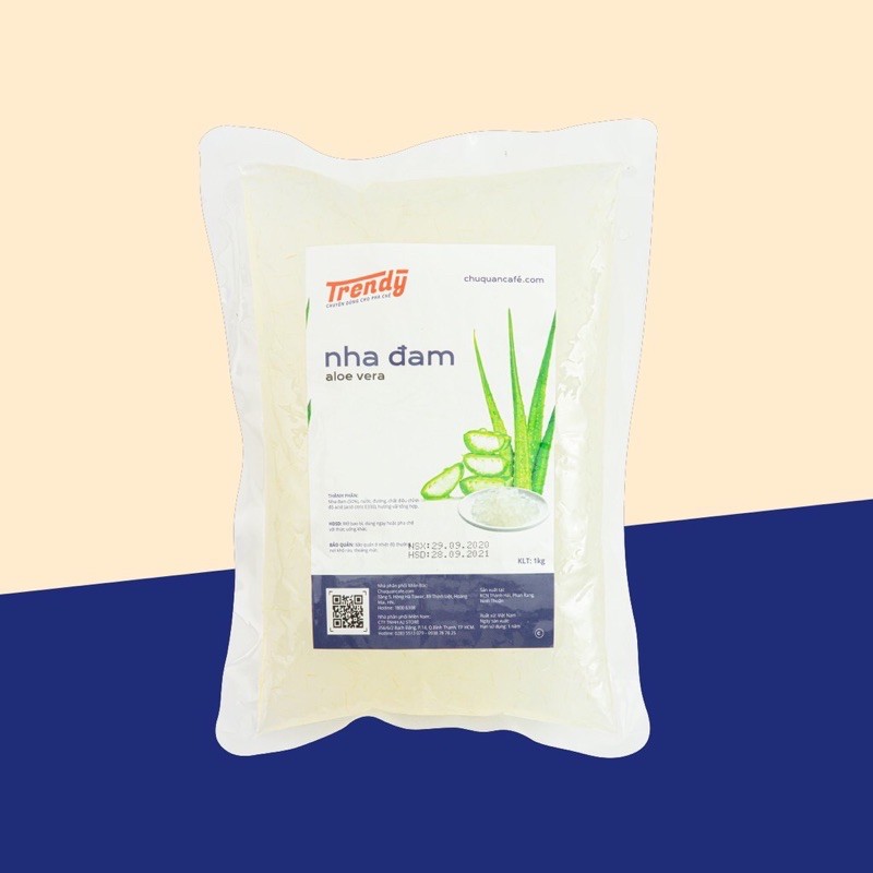 Thạch Nha Đam TRENDY gói 1kg- THƠM VỊ VẢI