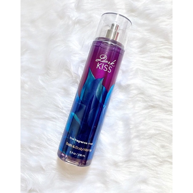 [Auth] Xịt thơm toàn thân lưu hương nước hoa Bath and Body Works Dark Kiss 236ml