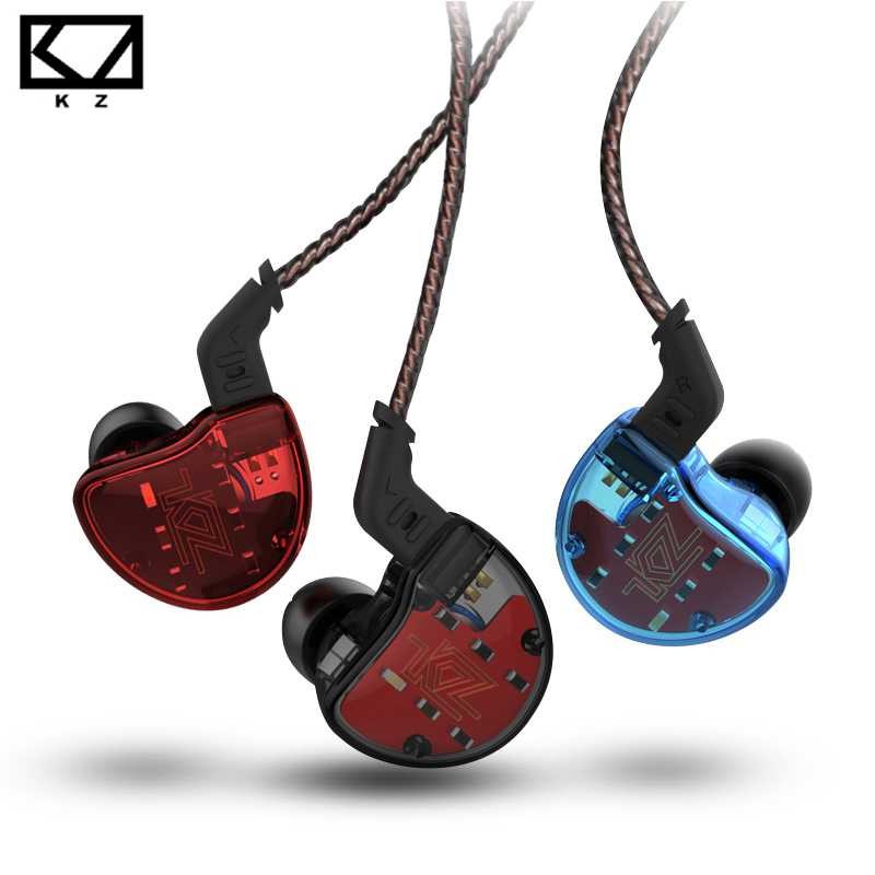 Tai Nghe Nhét Tai Zenith 1da + 4ba Hifi Có Mic Kz-zs10