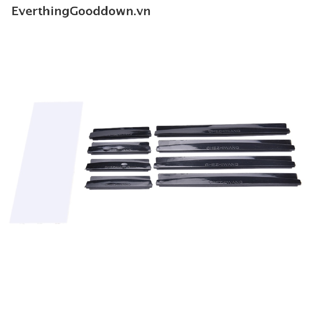 Everthinggooddown 8 Dải Viền Bảo Vệ Cạnh Cửa Xe Hơi Chống Trầy Xước