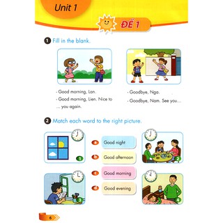Đề Ôn Luyện Và Kiểm Tra Định Kỳ Tiếng Anh 4