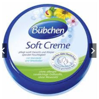 (Trung.hieu1993)Kem dưỡng da và chống nẻ Bübchen cho bé ( hàng Đức chuẩn-)