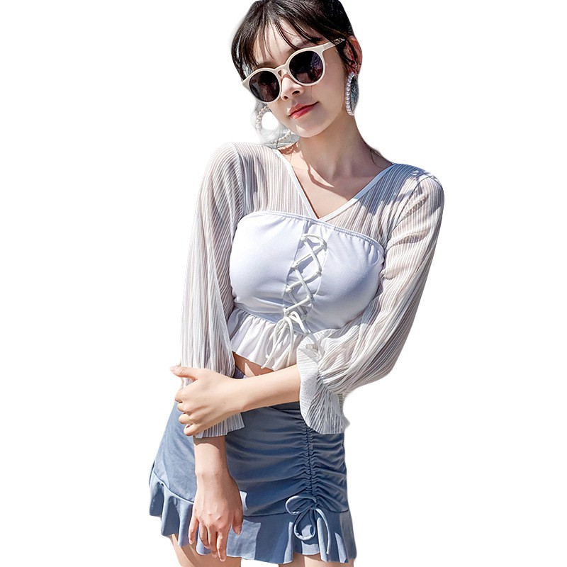 Bộ Đồ Bơi Che Phủ Bụng Kiểu Thần Tiên Thời Trang Mùa Xuân Cho Nữ 2021 | BigBuy360 - bigbuy360.vn