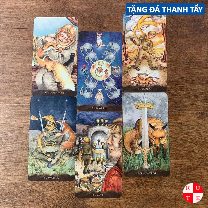 Bài Tarot Of The Little Prince 78 Lá Bài Tặng Đá Thanh Tẩy C59