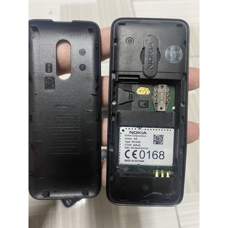 [XẢ KHO HÀNG CHÍNH HÃNG]Điện thoại 105(1sim) đủ phụ kiện sản xuất năm 2015 | BigBuy360 - bigbuy360.vn