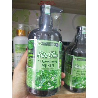 SỮA TẮM LÁ KHỔ QUA RỪNG MẸ KEN-Chai 500ml dành cho mẹ bầu mẹ bỉm trẻ sơ sinh/ trẻ em...