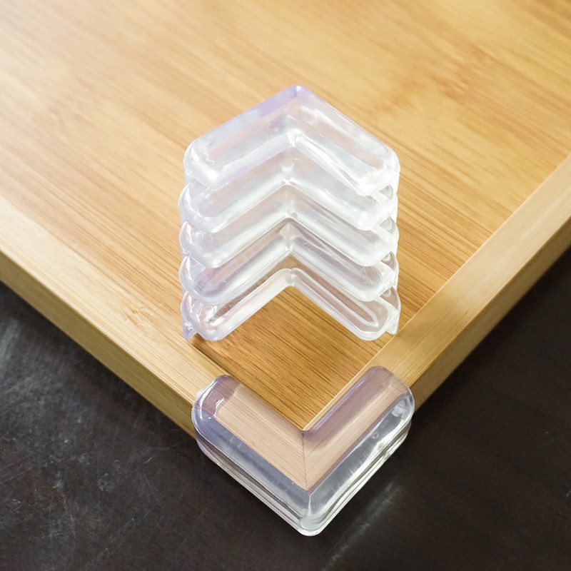 Combo 4 Miếng Bọc Cạnh Bàn Silicon Tiện Lợi An toàn cho Bé bịt góc bàn