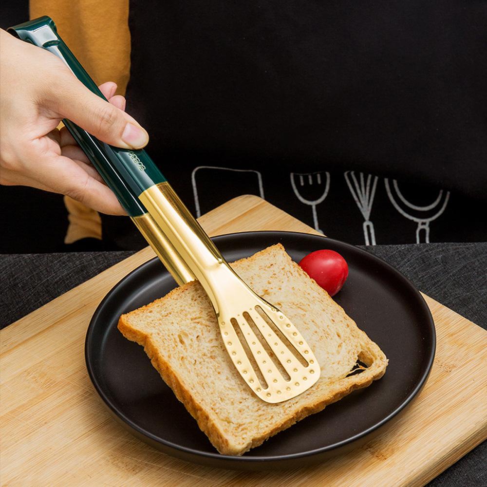 Kẹp Gắp Thức Ăn Bằng Thép Không Gỉ