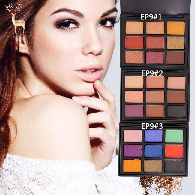 (Hàng Mới Về) Bảng Phấn Mắt 9 Màu Tông Ấm | BigBuy360 - bigbuy360.vn