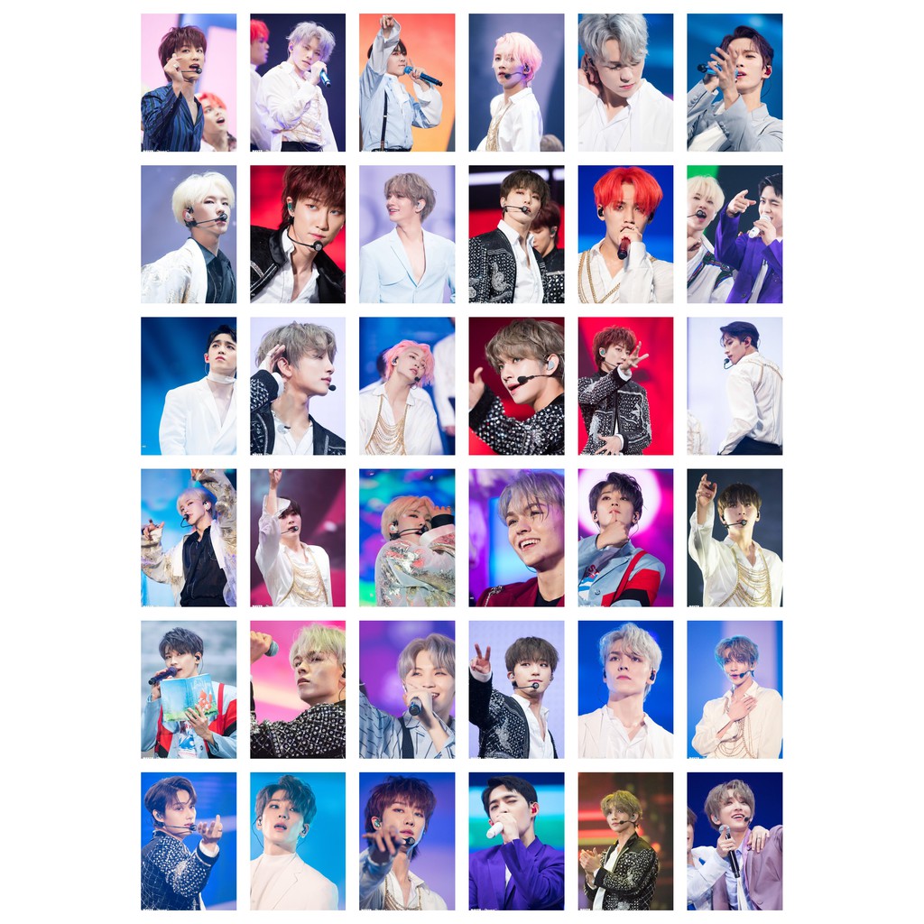 Lomo card 63 ảnh Seventeen - Bộ ảnh Ode to you World tour in Seoul