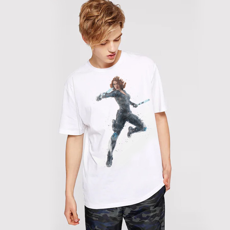 Áo Thun Nam In Hình Marvel MV04