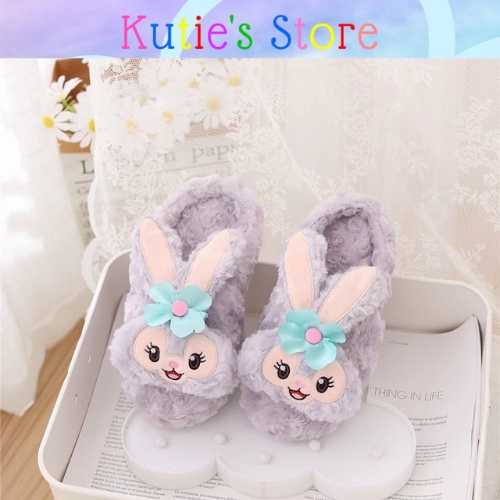 DÉP ĐI TRONG NHÀ GẤU LOTSO HỒNG CUTE, ĐÁNG YÊU