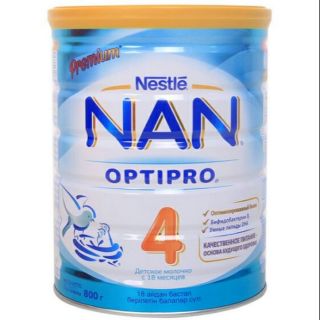 Combo 4 hộp  nan nga số 4 800g (date 2021)