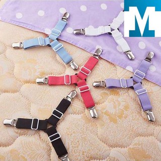 [Set 4 Cái] - Kẹp Ga Giường KGG Chống Xê Dịch Giữ Phẳng Ga Giường