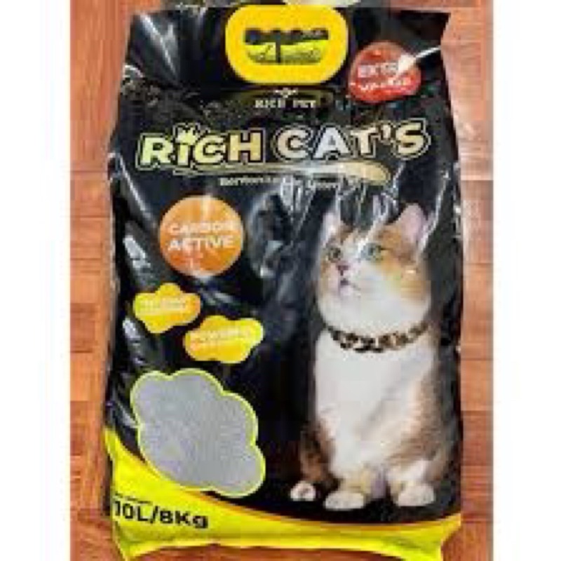 Cát vệ sinh mèo Richcat than hoạt tính