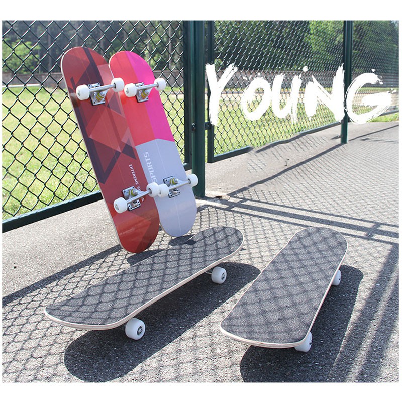 Ván Trượt Thể Thao Skatteboard Lướt Ván Gỗ Phong Ép 7 Lớp Cao Cấp - Trượt Ván Người Lớn vt163