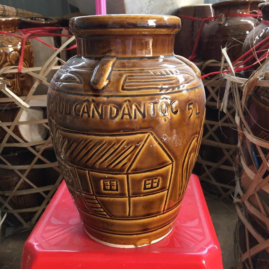 Chum - 5 lít - chum rượu cần - ché