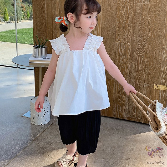 Áo balo kiểu dáng tiểu thư màu trơn cho bé gái