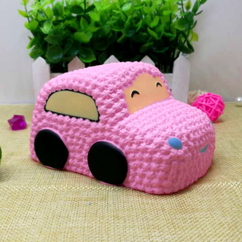 Đô ̀ chơi bo ́ p Squishy hi ̀ nh xe hơi dê ̃ thương , giu ́ p gia...
