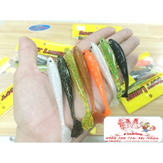 Mồi Mềm NFF Câu Cá Lóc - Chẽm Bộ 8 Con