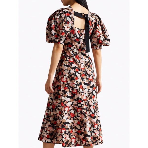Đầm TED BAKER in hoa , tay phồng dễ thương 🍀🍀🍀